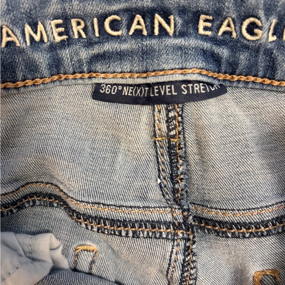 American Eagle Outfitters Light Blue Skinny Jeans - Picture 5 of 7